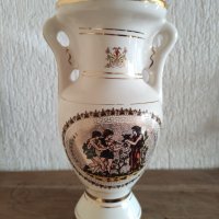 Порцеланова ваза 24 карата Гърция нова, снимка 8 - Антикварни и старинни предмети - 42842649