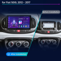 Мултимедия Android за Fiat 500l 2012-2017, снимка 6 - Аксесоари и консумативи - 44764725