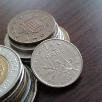 Монета - Франция - 1/2 (половин) франк | 1969г., снимка 1 - Нумизматика и бонистика - 35446103