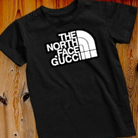 The North Face Gucci , Маркова тениска , черни тениски маркови, Гучи, снимка 2 - Тениски - 44797908