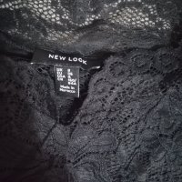 Черна блузка, размер ХС, снимка 2 - Корсети, бюстиета, топове - 39746995