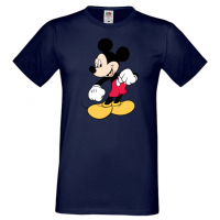 Мъжка тениска Mickey Mouse 4 Подарък,Изненада,Рожден ден, снимка 5 - Тениски - 36576288
