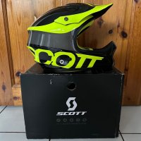 Шлем Full face Scott Spartan-ABS Black/Yellow M, снимка 1 - Аксесоари за велосипеди - 40313676