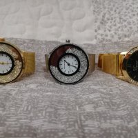 Стилни дамски часовници с камъчета VANSVAR, снимка 3 - Дамски - 29741931