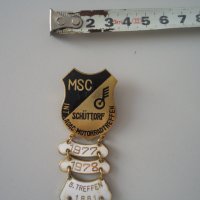 Стара клубна значка за мотористи Германия, снимка 7 - Колекции - 37867971