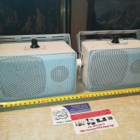 monacor eul-10/ws 2-way pa speakers-100v audio 2бр внос france, снимка 3 - Тонколони - 30315118