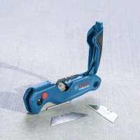 Bosch професионален макетен нож 2 модела, скалпел, резец, СИН ЦВЯТ, снимка 5 - Други инструменти - 31171144