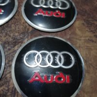 Промо Стикери Ауди Audi 56 мм за централна капачка 60 мм диаметър / кола  автомобил Джип, снимка 3 - Аксесоари и консумативи - 31255901