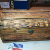 антика-стара плетена кутия 2403240944LNWC, снимка 6 - Антикварни и старинни предмети - 44920208