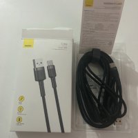 Baseus кабел за бързо зареждане за устройства с USB-C порт 3 Метра, снимка 4 - USB кабели - 42923637