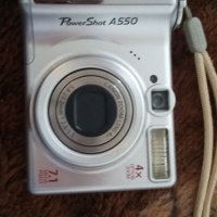 Фотоапарат Canon powershot A550 с калъф, снимка 1 - Фотоапарати - 31258897