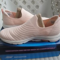 Дамски ежедневни обувки / еспадрили / мокасини Skechers – Go Walk 5, 124250/LTPK, Light Pink, кецове, снимка 9 - Дамски ежедневни обувки - 40653277