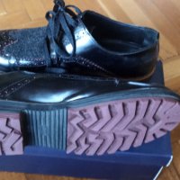 Оферта!Чисто нови обувки FONTI bordeaux!! Цената подлежи на коментар!, снимка 4 - Официални обувки - 35249044