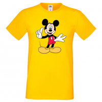 Мъжка тениска Mickey Mouse 9 Подарък,Изненада,Рожден ден, снимка 10 - Тениски - 36576534