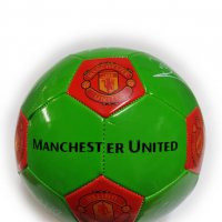 Футболна кожена топка за игра на футбол за фенове на отбор Манчестер юнайтед, снимка 1 - Футбол - 35105928