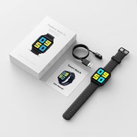 Нов Водоустойчив Смарт часовник Фитнес тракер Мъже Жени iOS Android Подарък, снимка 8 - Смарт гривни - 42229262