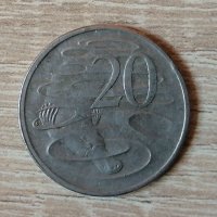 20 цента 2001 Австралия е235, снимка 1 - Нумизматика и бонистика - 35378025