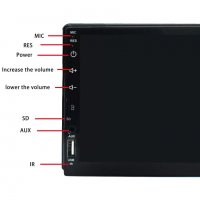 Мултимедия 1 din за кола автомобил радио bluetooth usb dvd 7" екран cd mp3 mp4 touch screen, снимка 7 - Аксесоари и консумативи - 40028905