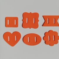 Елементи от гумена хартия EVA 6 бр катарама скрапбук декорация , снимка 9 - Други - 37958751
