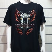 Нова мъжка тениска със ситопечат HARLEY DAVIDSON, мотори, снимка 5 - Тениски - 30100173