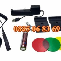 LED фенер за пушка, прожектор за лов с лещи, спусък и стойка, Q518-P90, снимка 3 - Оборудване и аксесоари за оръжия - 39775210