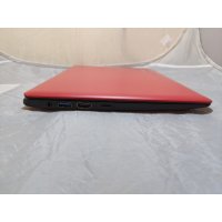 11.6" Пъргав червен лаптоп Lenovo Ideapad 110S, 128GB SSD (гаранция), Bluetooth, HDMI, 5ч. батерия, снимка 5 - Лаптопи за работа - 40762817