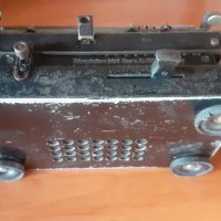 Стара немска изчислителна машина,калкулатор в стил арт декоTRIUMPHATOR, снимка 10 - Колекции - 42647807