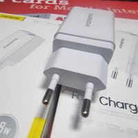 Адаптер 18W с USB за бързо зареждане quick charge, снимка 1 - USB кабели - 44307613