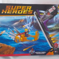 Конструктор тип лего- Непобедимите герои- Торн,Спайдермен с 232 части,за деца над 6 години , снимка 1 - Конструктори - 38499241