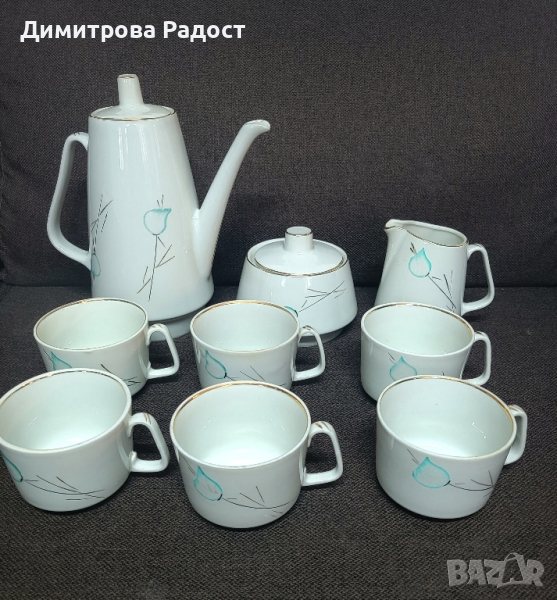 Порцеланов сервиз за чай! Състояние ново! , снимка 1