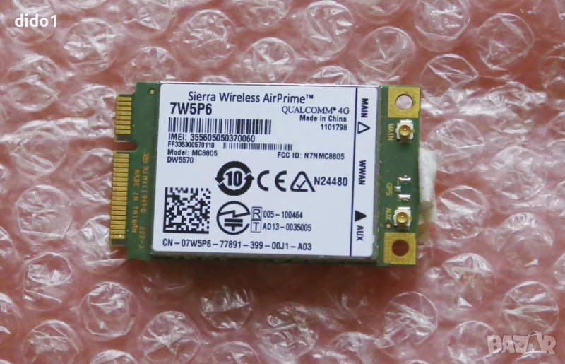 4G модем mini pcie Sierra, снимка 1