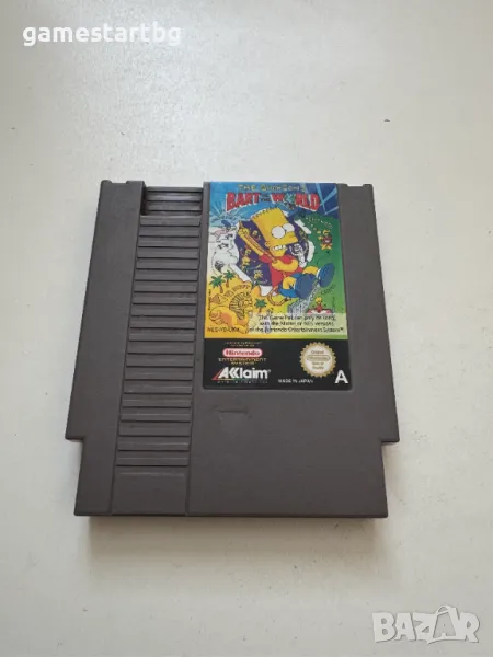 The Simpsons Bart Vs. The Space Mutants за Nintendo Entertainment System (NES), снимка 1