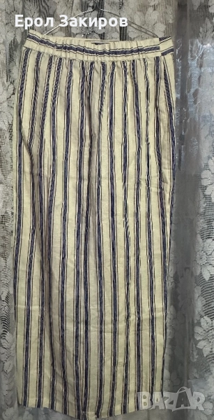 Бяла раирана пола, снимка 1