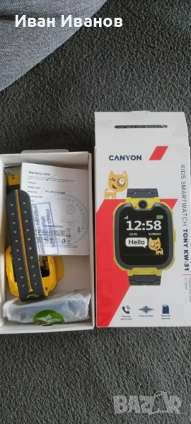 Детски часовните/телефон Canyon Tony, снимка 1