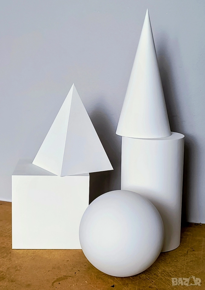 Геометрични Форми за Рисуване / Растителни / Анатомични Форми за Рисуване, снимка 1