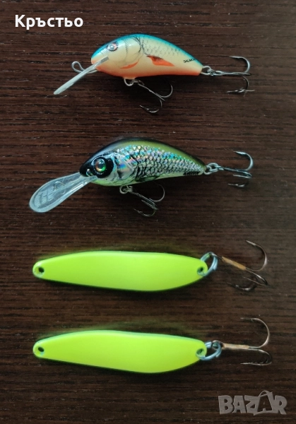 Воблери SALMO Hornet и Светещи Клатушки, снимка 1