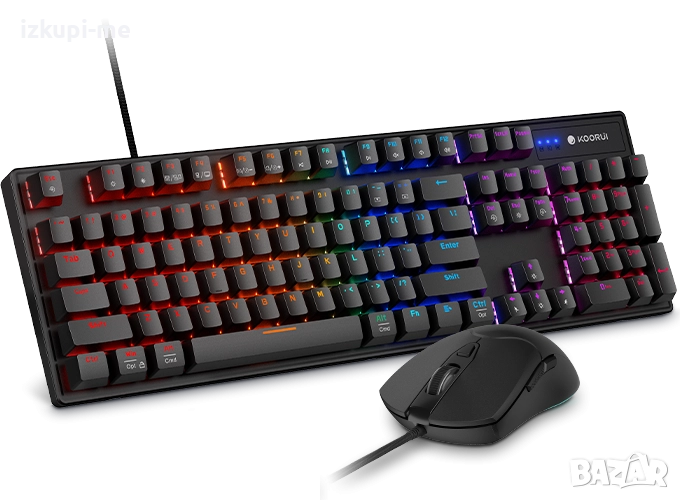 Комплект клавиатура + мишка KOORUI MKC02, снимка 1