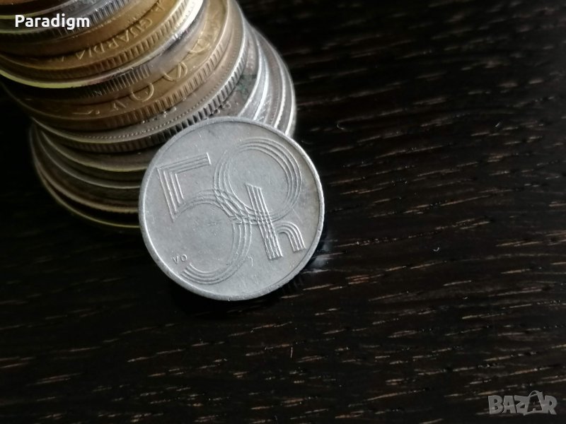 Mонета - Чехия - 50 халера | 1993г., снимка 1