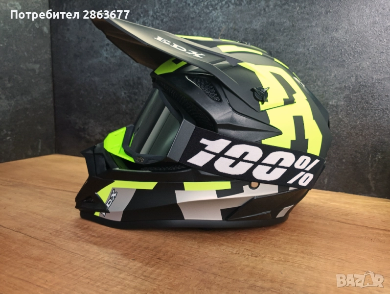 Каска шлем за мотокрос, колело (велосипед), скутер, тротинетка, снимка 1