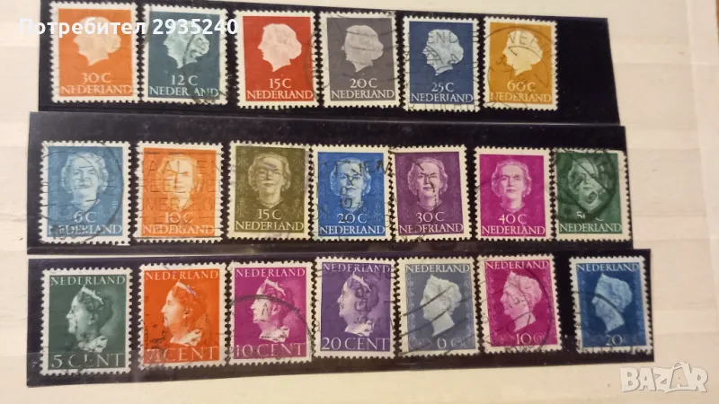 Пощенски марки - Nederland, снимка 1