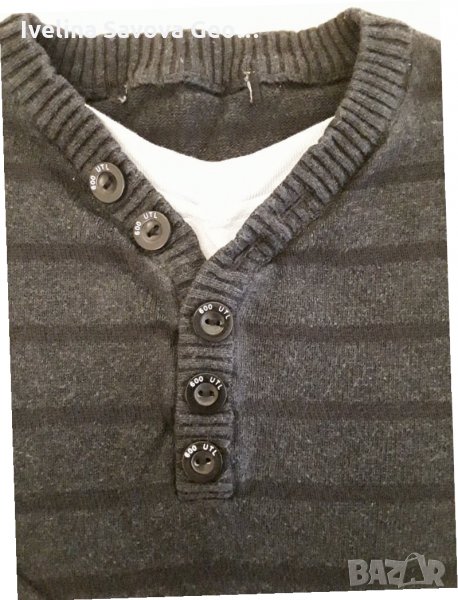 Детска  блуза,финно плетиво 10-11 год. момче, снимка 1