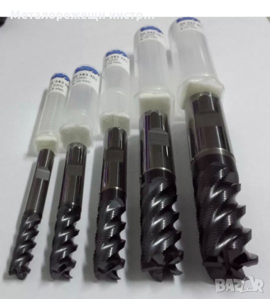 Твърдосплавни фрези WNT Ф6 ; Ф8 ; Ф10 ; Ф12 ; Ф14 ; Ф16 ; Ф18 ; Ф20 , снимка 1