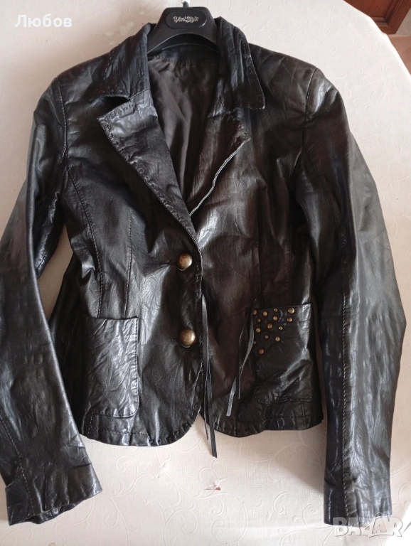 Дамско кожено яке Rockeds, снимка 1