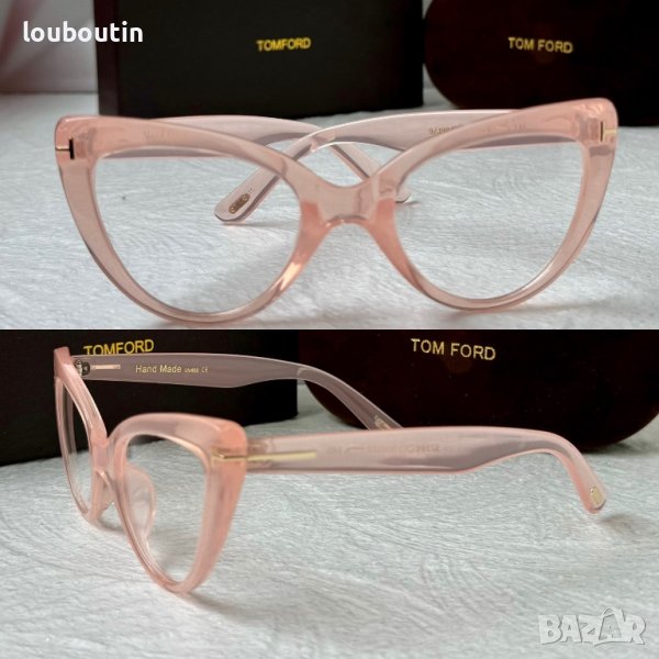 -57% Разпродажба Tom Ford очила за компютър  диоптрични рамки котка прозрачни слънчеви очила, снимка 1