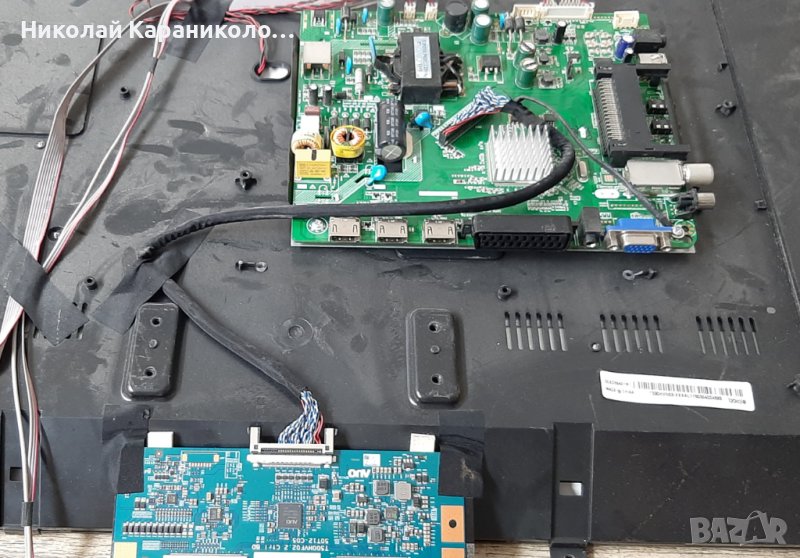 Продавам T.con-T500HVF02.2,HL-10400A28-1001S,Лед-HL-10400A28-1001S 01 A4 от тв.ARIELLI LED40A01FHD, снимка 1