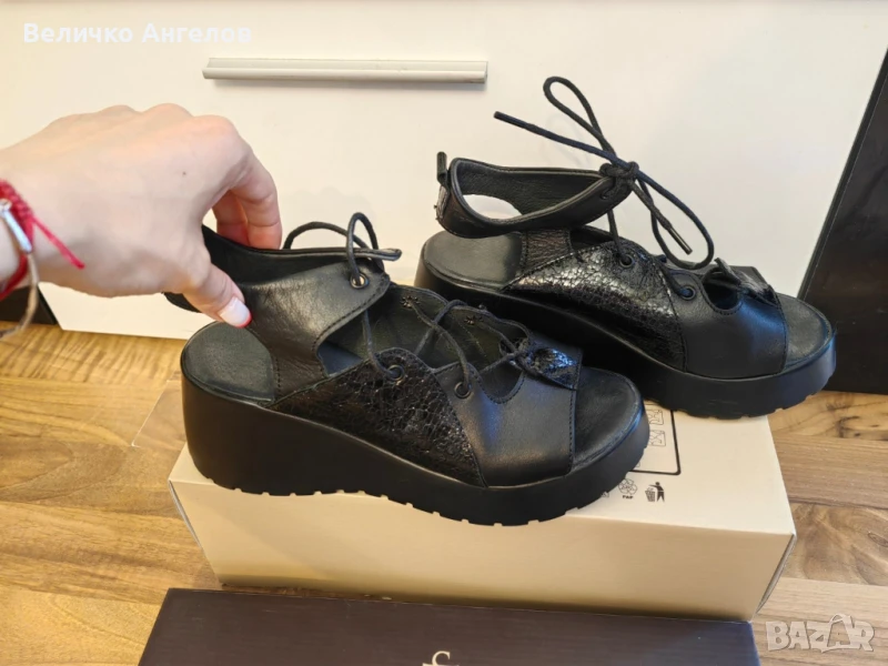 Дамски обувки от естествена кожа, снимка 1