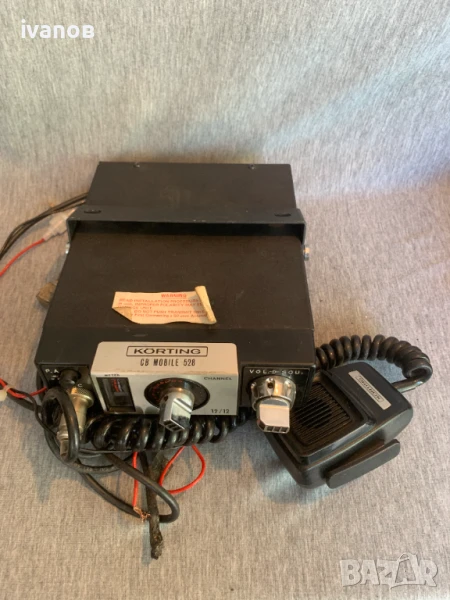 Körting  CB Mobile 528 CB радио с микрофон , снимка 1