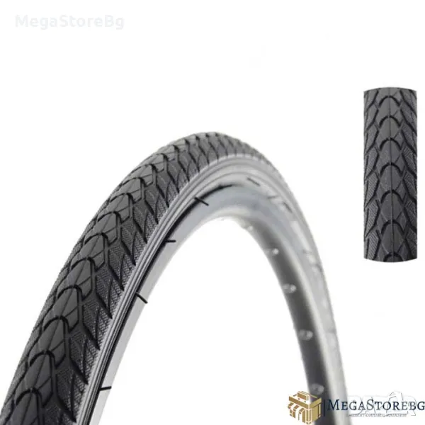 Външна гума за велосипед HAKUBA 700X35C P1025 BLK, снимка 1