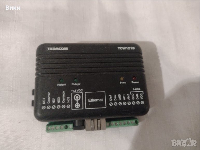 IP monitoring and control Teracom TCW121B / Контролер TCW121B Teracom, снимка 1