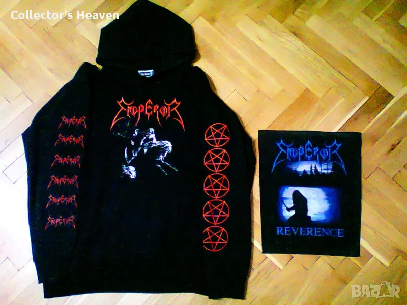 Emperor BURZUM Dimmu Borgir black metal суичер и гръб блек метъл, снимка 1